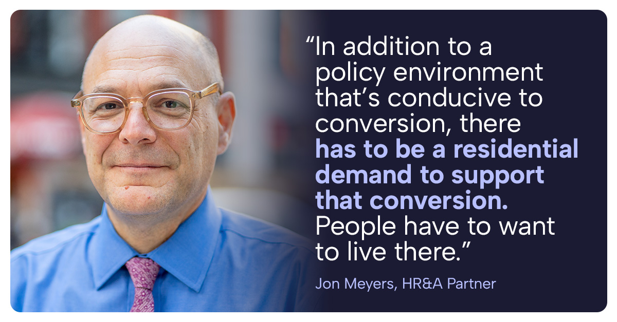 HR&A Partner Jon Meyers Weighs In on Arlington County’s Office Conversion Success
