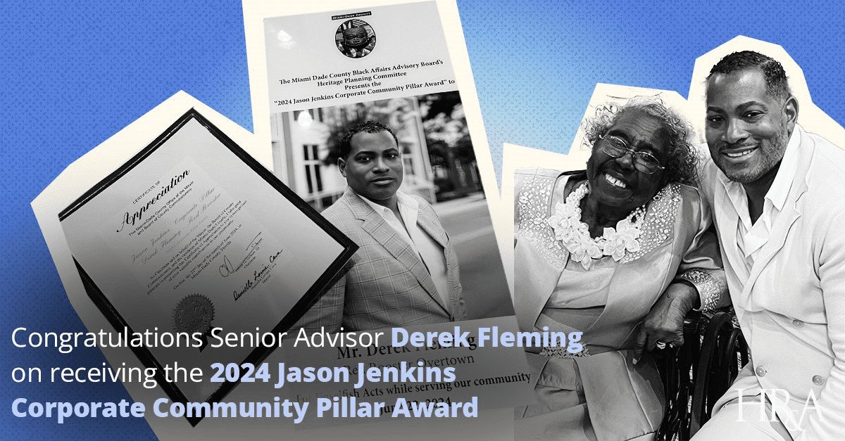Derek Fleming Receives the 2024 Jason Jenkins Corporate Community Pillar Award