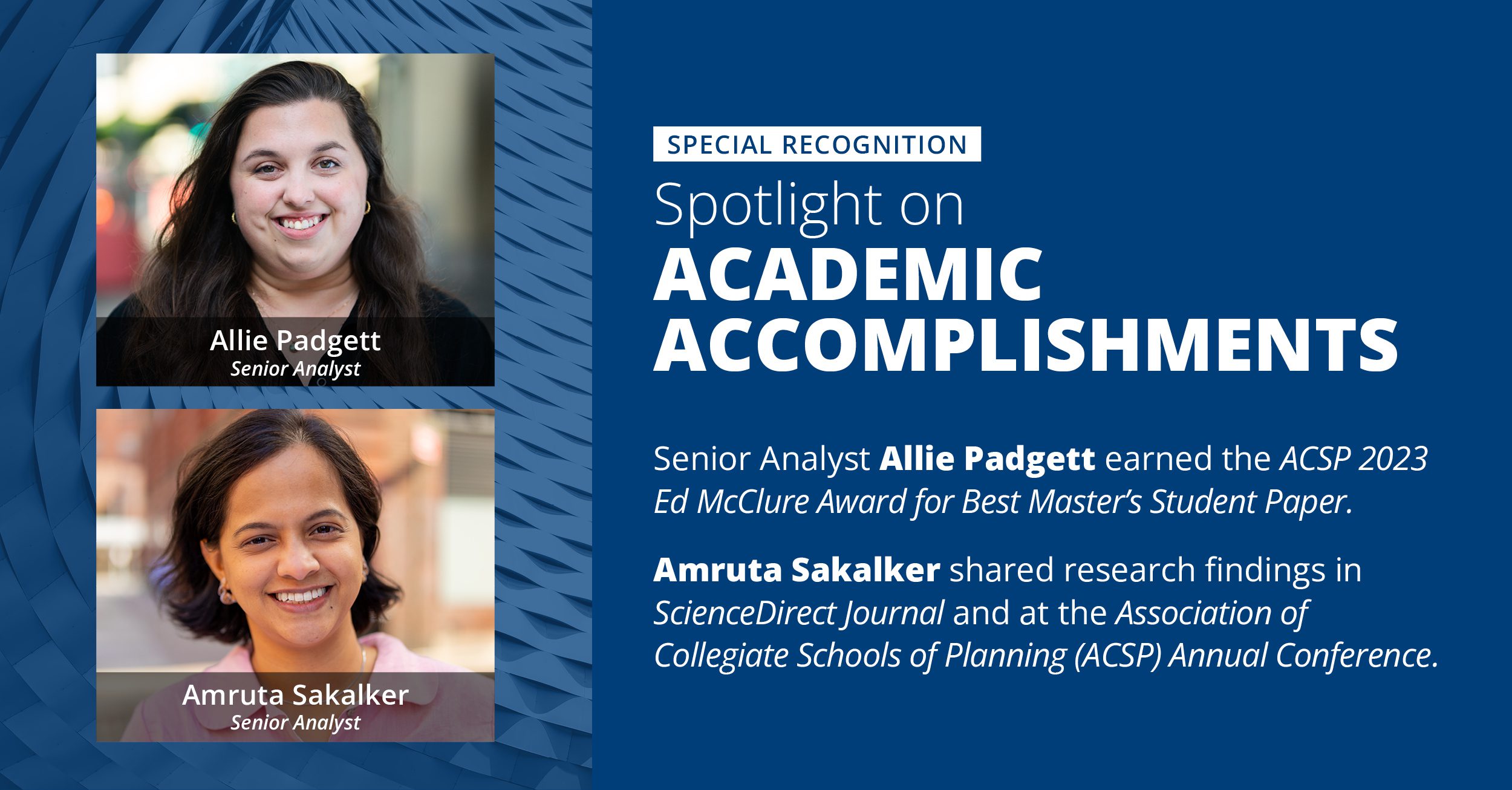 HR&A Spotlight on our People: Academic Engagement