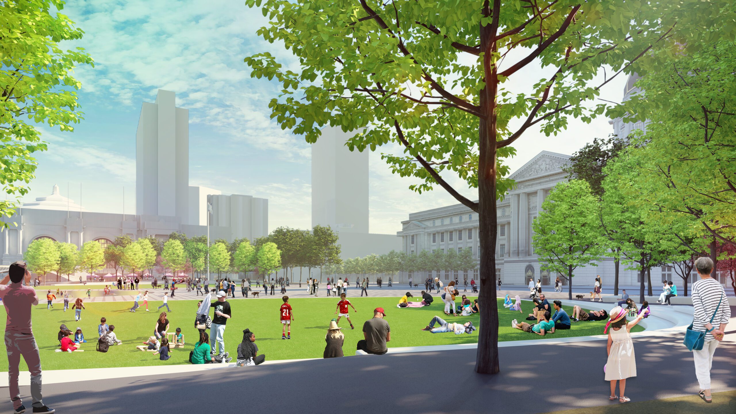 Civic Center Public Realm Plan Team Wins Prestigious American Architecture Award