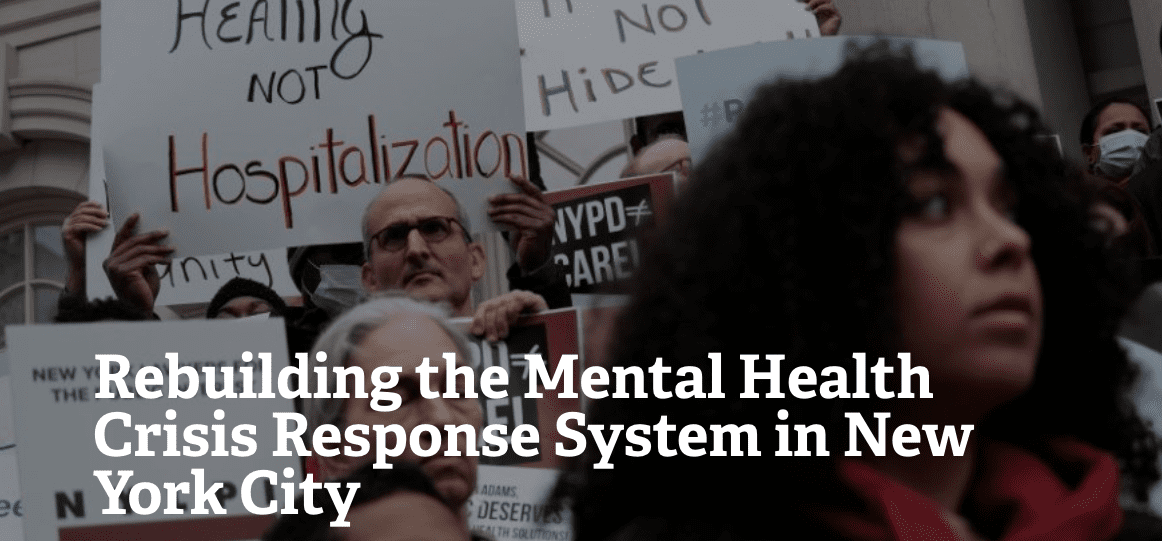 Fountain House Releases New Policy Road Map on Rebuilding Mental Health Crisis Response in New York City