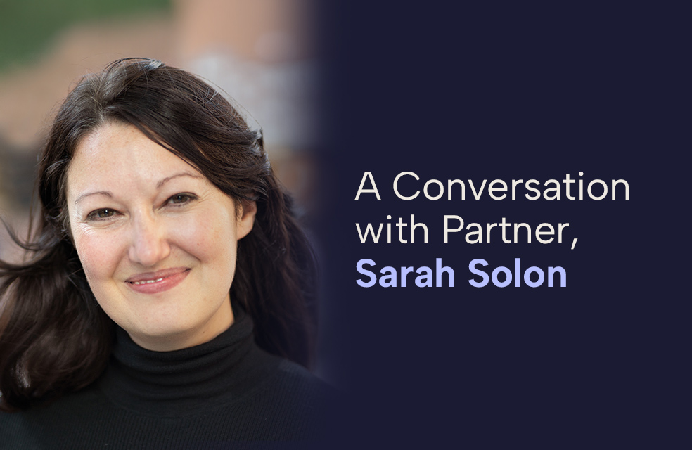 A Conversation with Partner Sarah Solon on Ending Homelessness and Building Effective Local Government
