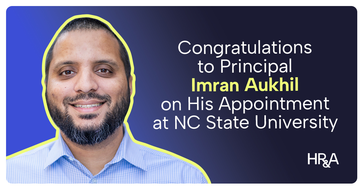 Congratulations to Principal Imran Aukhil on His Appointment at NC State University